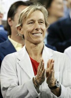 martina navratilova, the best female tennis-player we've ever seen